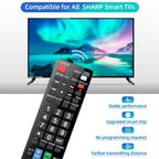 for Samsung-Smart-TV-Remote-Replacement, Universal for All Samsung TVs (BN59-01315A)