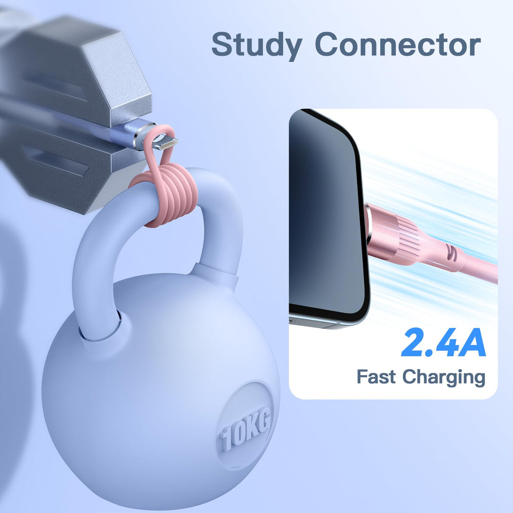Nebite USB C Charger Cable 3PACK 6FT/1.8M USB A to USB C Charger Cable