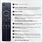 Pack of 2，for Samsung smart TV Remote Replacement