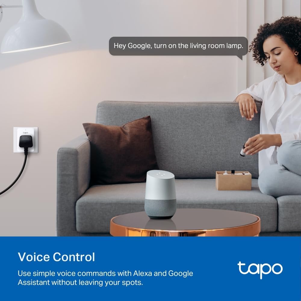Tapo P110(2-pack) Smart Plug, Energy Monitoring WiFi Plug, Max 13A