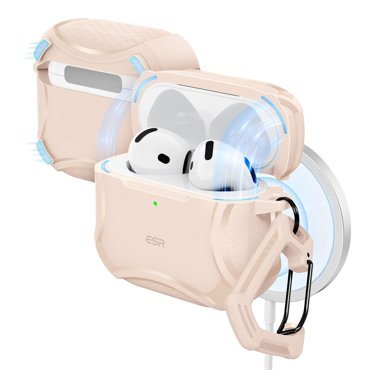 ESR for AirPods Pro 2 Case, Compatible with MagSafe, Navy Blue