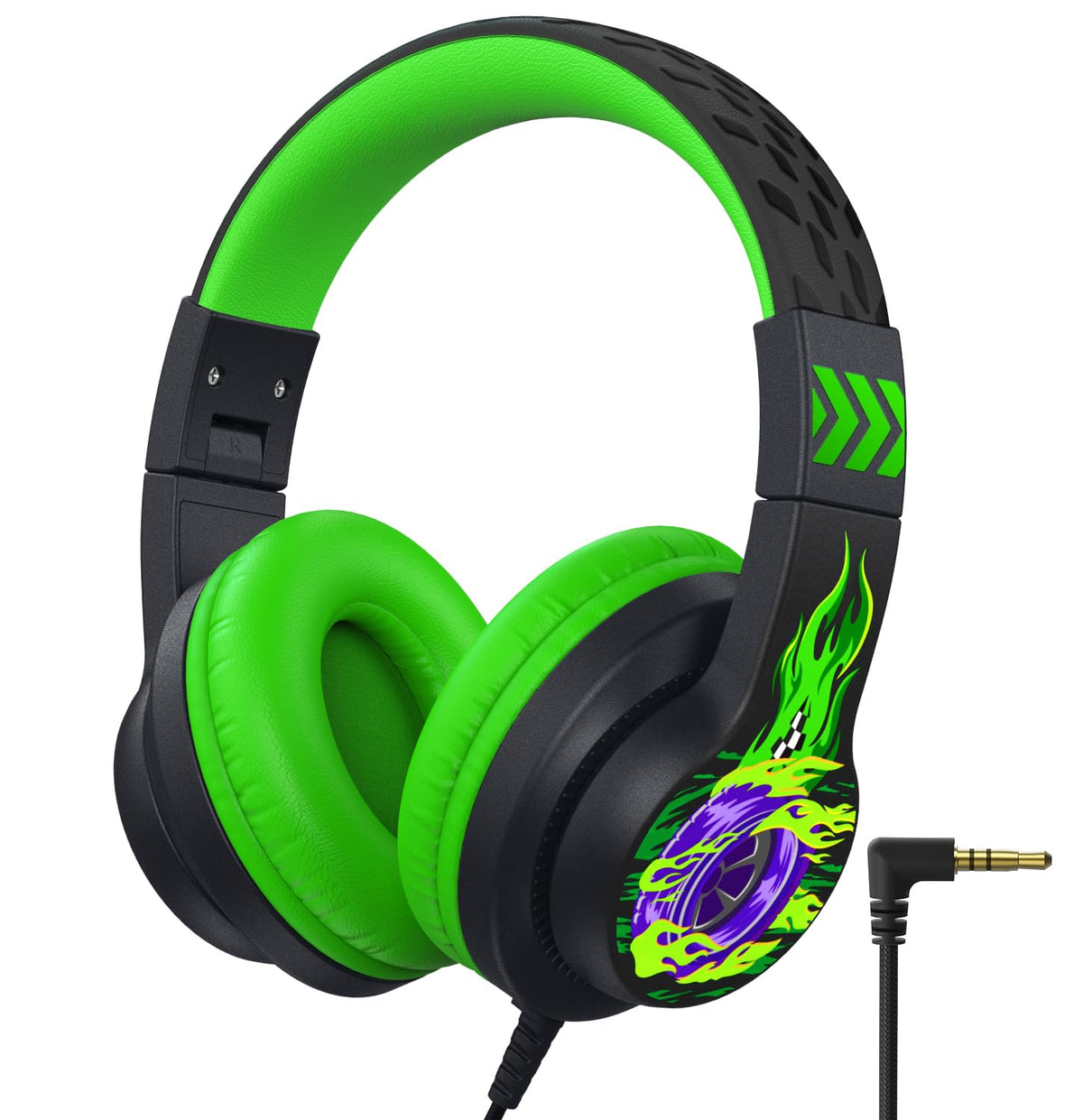 iClever HS19 Kids Headphones with Cord, Toddler Headphones for Boys Girls