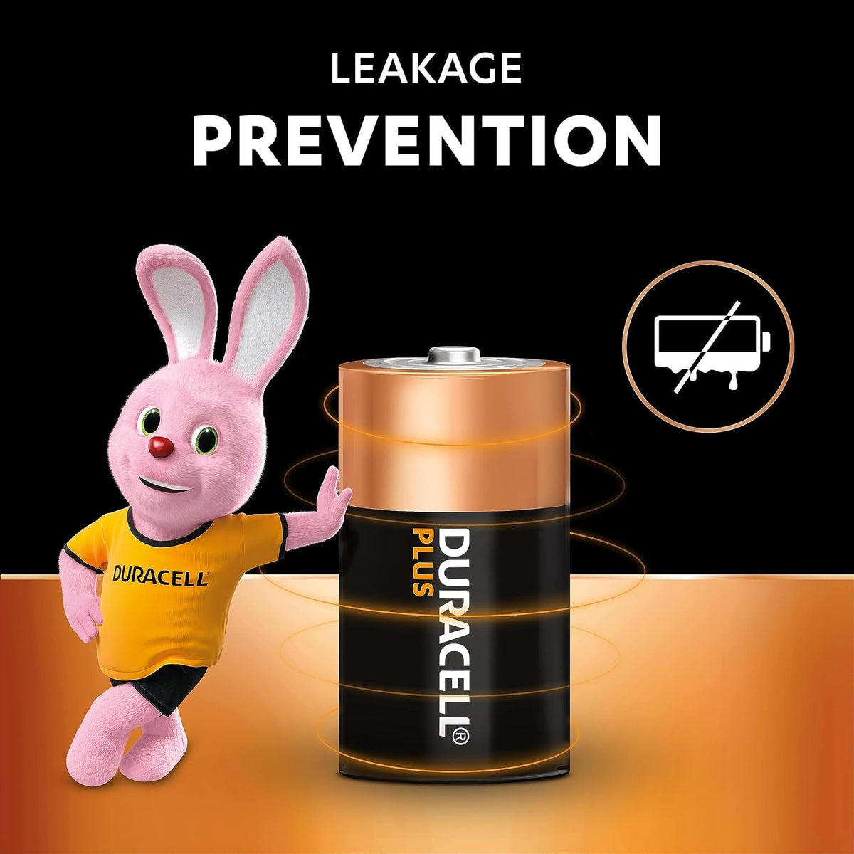 DURACELL Plus 9V Alkaline Batteries (2 Pack) 6LR61
