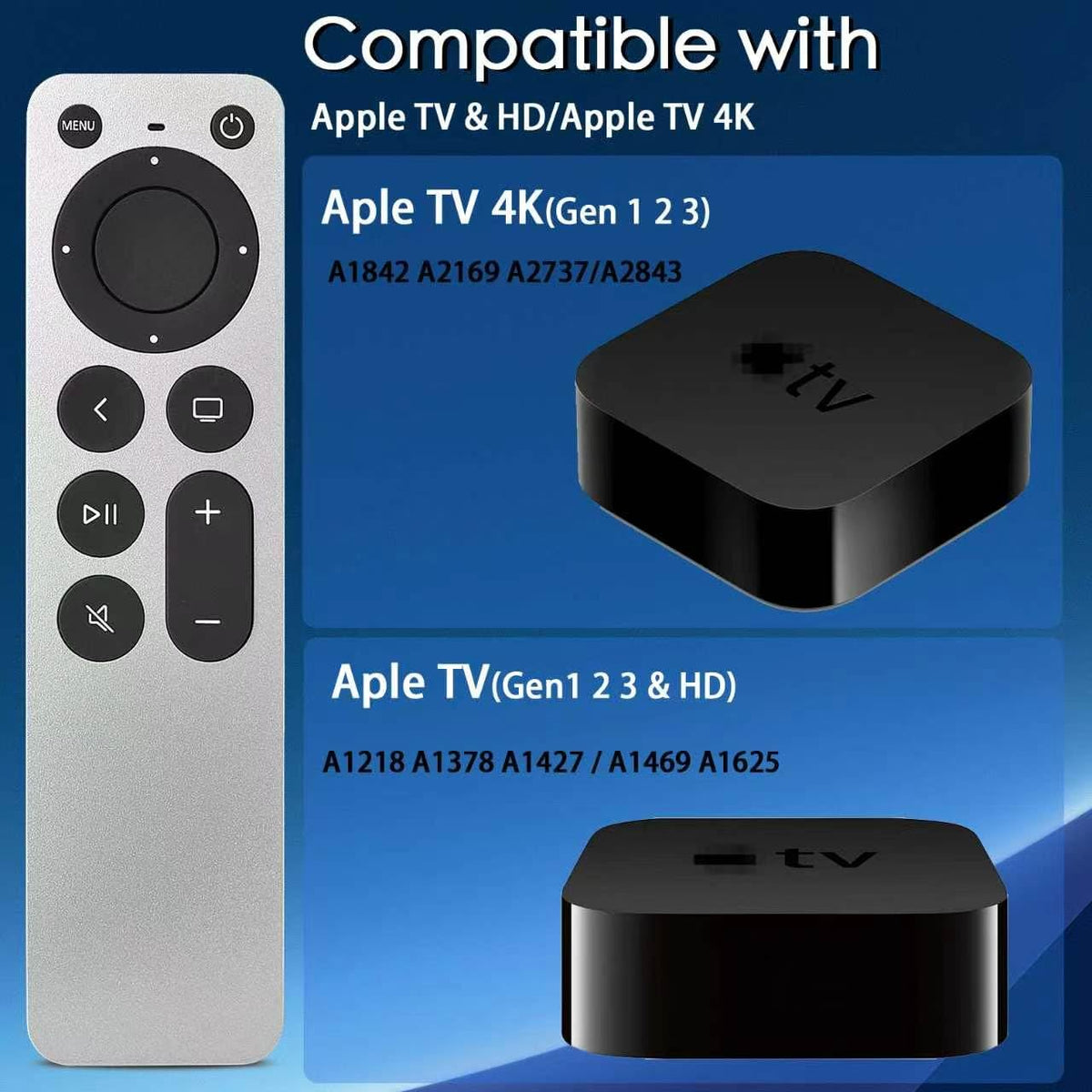 Replacement for Hisense Smart Google TV Voice Remote Control