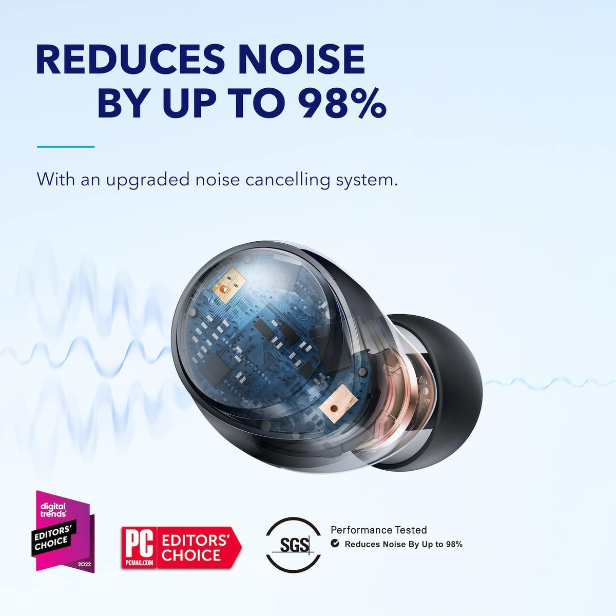 Soundcore by Anker Space A40 Adaptive Active Noise Cancelling Earbuds