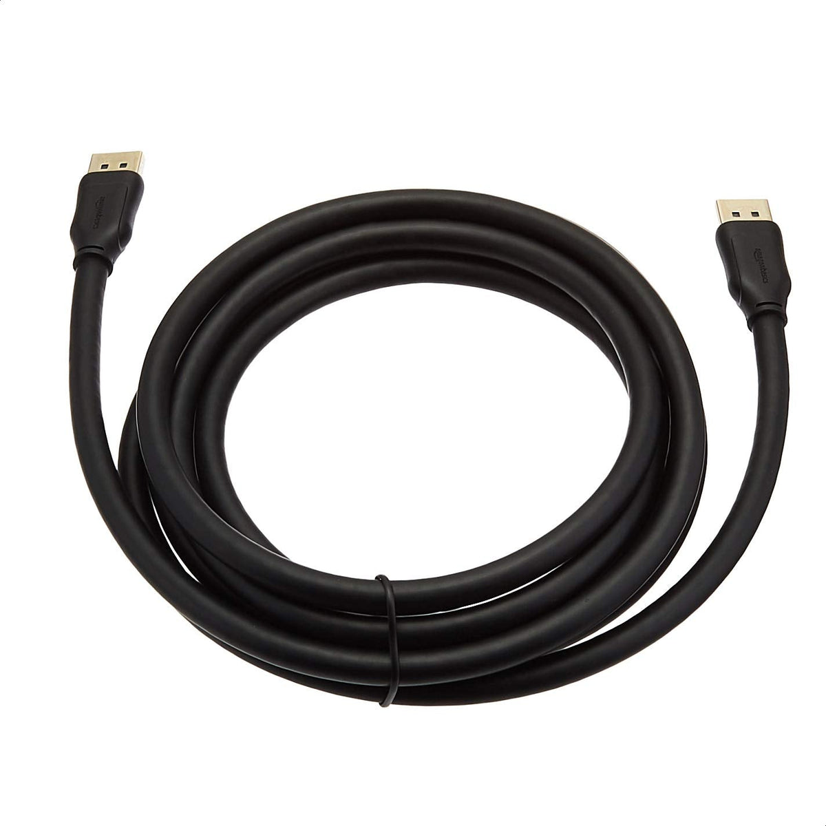 Amazon Basics DisplayPort 1.4 Cable, 32.4 Gbps, 8K@60Hz, 1.8 m, Black
