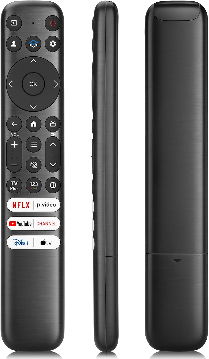Only for TCL Google TV Remote Control Replacement, Responsive, No Setup