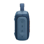JBL Go 4 - Ultra-Portable, Waterproof and Dustproof Bluetooth Speaker, Big JBL Pro Sound with Punchy bass, 7-Hour Built-in Battery, Made in Part with Recycled Materials (Black)