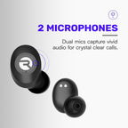 Raycon Everyday Bluetooth Wireless Earbuds with Microphone - Active Noise Cancelling, Sweat & Water-Resistant Earphones, Ear Buds Wireless Bluetooth (Mint)