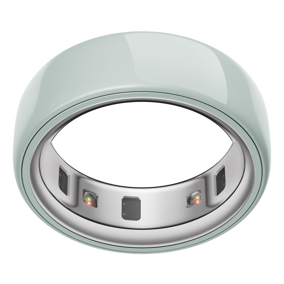OURA Ring 4 Smart Ring - Ceramic Cloud - Size 9