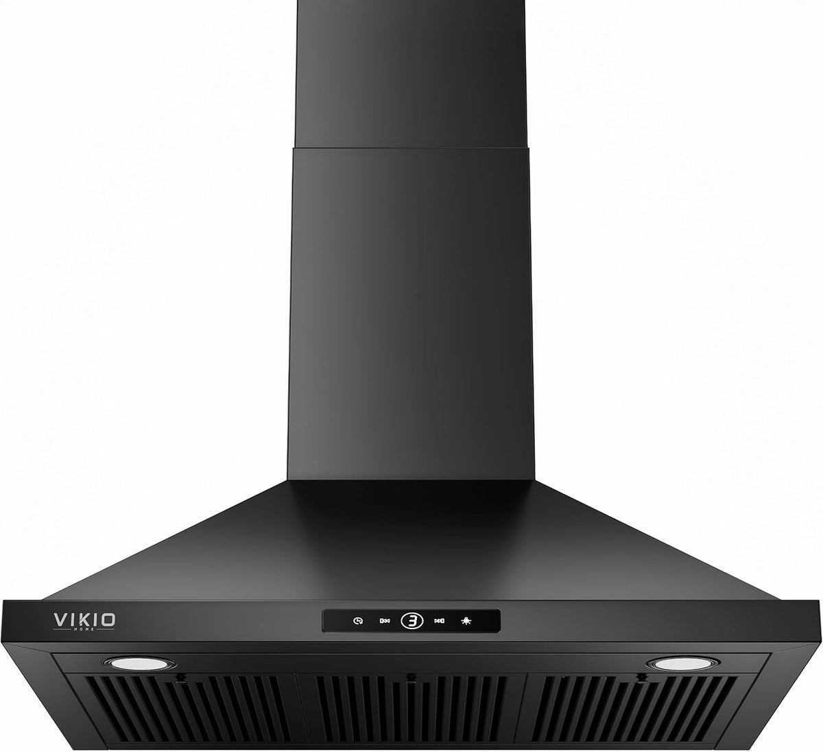 VIKIO HOME 36 Inch Wall Mount Range Hood 580CFM Low Noise Touch Control