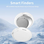 2 Pack Tracker Tags Finder Apple Find My MFi Certified Waterproof iOS Only