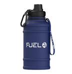 Fuel24 Stainless Steel Jug - 1.3 or 2.2 Litre Water Bottle - Extra Strong, BPA Free, Leak Proof - Large Gym Sports Bottle, 1.3L, 2.2L, Metal Bottle - Colour Options