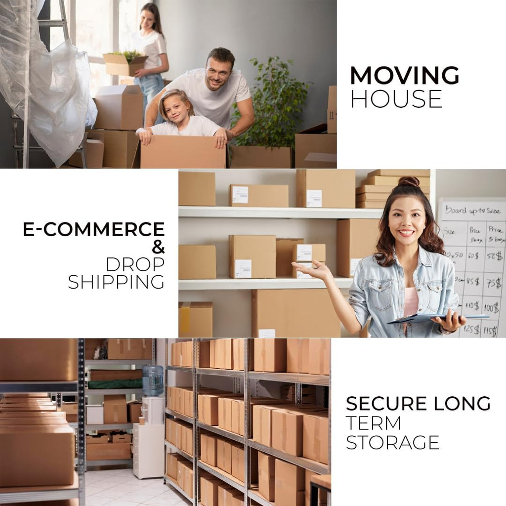 3 Rolls Clear Parcel Tape, 48mm X 66m, Strong Heavy Duty & Low Noise Packing Tape for Packing Boxes, Moving Boxes, and Secure Packaging