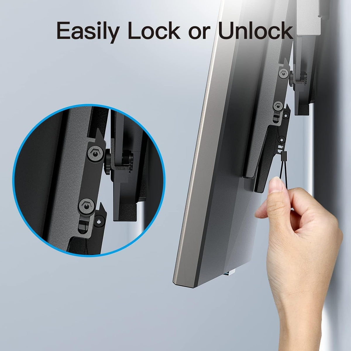 PERLESMITH Tilting TV Wall Mount for 23–60 inch TVs up to 115 lbs