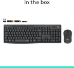 Logitech MK295 Silent Wireless Mouse & Keyboard Combo