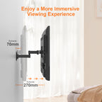 GRIFEMA Tilt TV Wall Bracket for 26 to 65 Inch TVs
