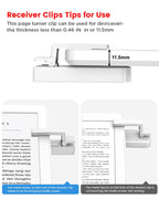 Remote Control Page Turner for Kindle Paperwhite Scribe Oasis Accessories