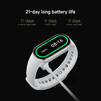 XIAOMI Smart Band 10, Fitness Tracker for Men Women, 21-day battery, White