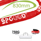 SPGOOD Bike Lock with Combination, Bicycle Lock with Chain(Camouflage)