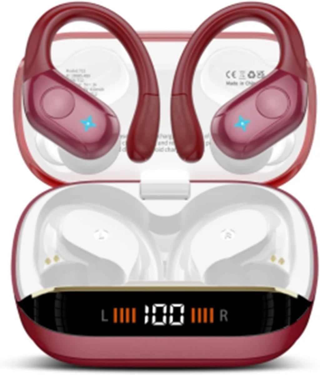 Wireless Earbuds Sports, 75Hrs Bluetooth 5.4 Headphones, Bass Hi-Fi Stereo