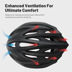 Favoto Bike Helmet for Adult Commute & Road Cycling, Lightweight 27-Vent