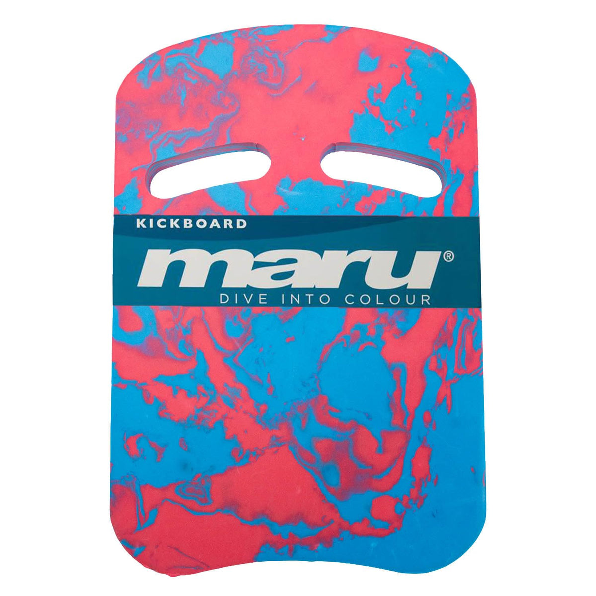Maru Swimming Kickboard – Buoyant Foam Swim Float for Kick Strength & Technique – L42xW28cm – Easy-Grip, Non-Chafing Swimming Float for Children & Adults (6+) – Trusted by Coaches