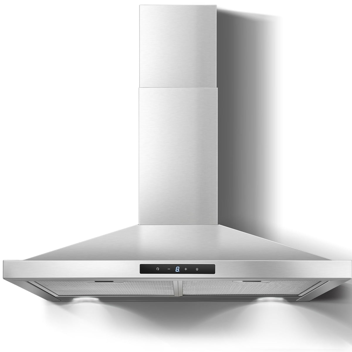 Wall Mount Range Hood 30 inch, 900 CFM Stainless Steel Kitchen Hood