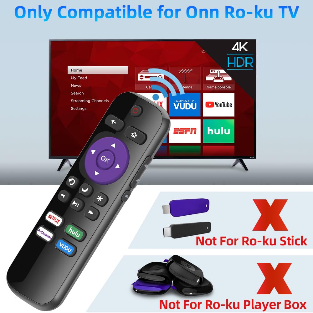 for Samsung-Smart-TV-Remote-Replacement, Universal for All Samsung TVs (BN59-01315A)