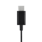 Amazon Basics Wired Earbuds with Microphone, In-Ear Headphones, 3.5mm Jack, High Definition Sound, Secure Fit, 4.2 ft Cable, S/M/L Ear Tips, Black