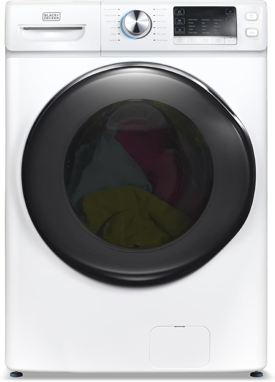 BLACK+DECKER 2.0 Cu. Ft. Portable Washer, 15.4 lb. Capacity, BPWM20W, White