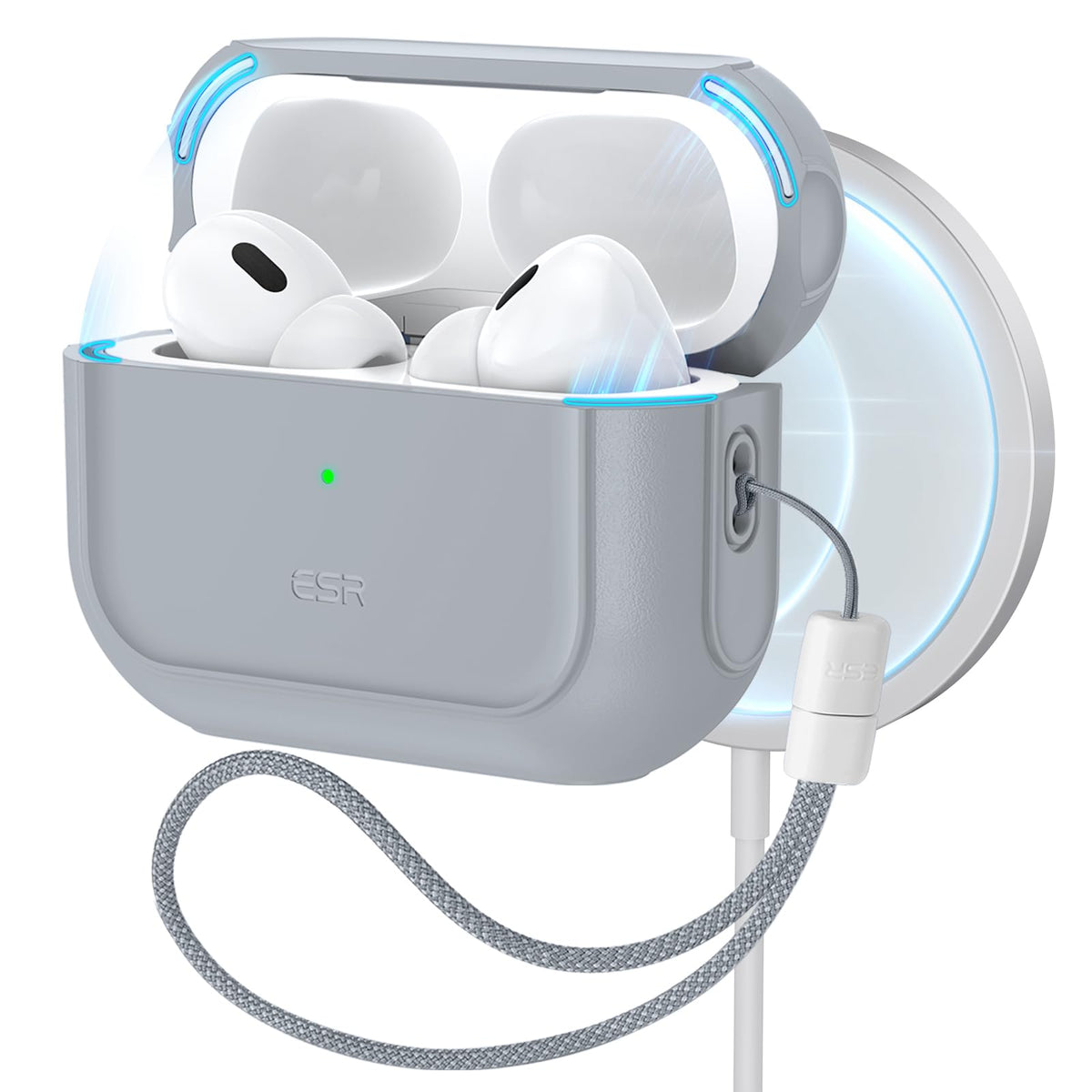 ESR for AirPods Pro 3 Case, Compatible with MagSafes, Purple