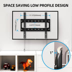 HOME VISION Heavy Duty Tilt TV Wall Mount for 32-86 Inch Flat/Curved Screen