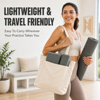 EXERZ Yoga Blocks 2pcs Gym Bricks -Comfortable Fitness Yoga Bricks, Anti-Slip, Lightweight and Travel Friendly Pilates Practice