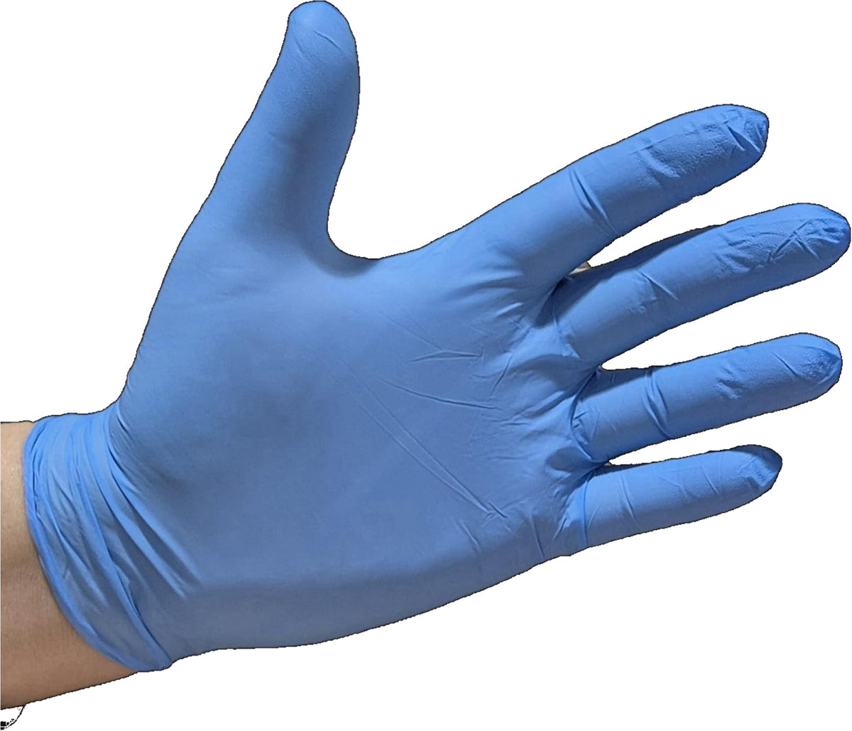 200 Disposable Nitrile Gloves Medium Blue – Medical Examination Powder-Free Latex-Free Strong Durable Tear-Resistant for Healthcare, Dental, Food, Cleaning, Automotive & Industrial Use (Medium)