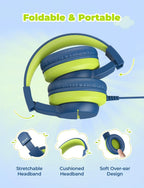iClever HS19 Kids Headphones with Cord, Toddler Headphones for Boys Girls