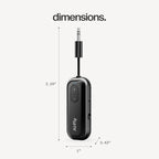 Twelve South AirFly SE, Bluetooth Wireless Audio Transmitter Adapter, White