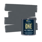 The ONE All-In-One Paint & Primer - Deep Red Satin, 2.5 L | Multi-Surface 1 Coat Formula | Easy Indoor & Outdoor Decorating for Home & Garden Walls, Floors & Furniture | Durable, Water-Based & Low VOC