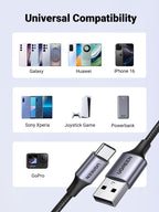 UGREEN USB A to USB C Cable 3A USB to USB C Charger Cable Fast Charge 0.5M
