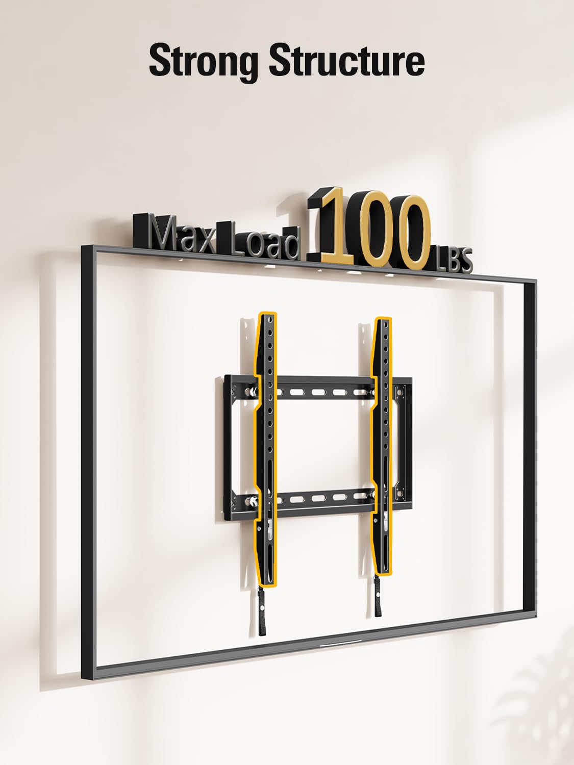 Mounting Dream Fixed TV Wall Mount Bracket for Most 17-42'' Flat Screen TV