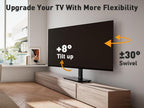 Perlegear Universal Swivel TV Stand Base for 32–70 inch TVs to 99lbs