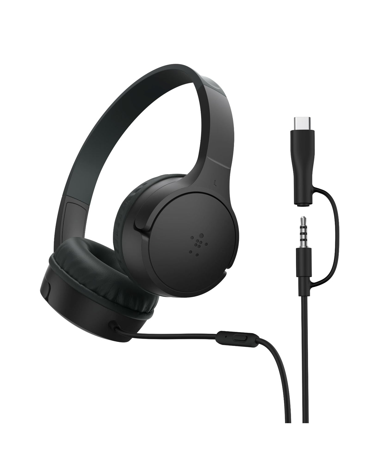 Belkin SoundForm Mini Kids Headphones, Wireless & Wired, 30H Playtime, Case