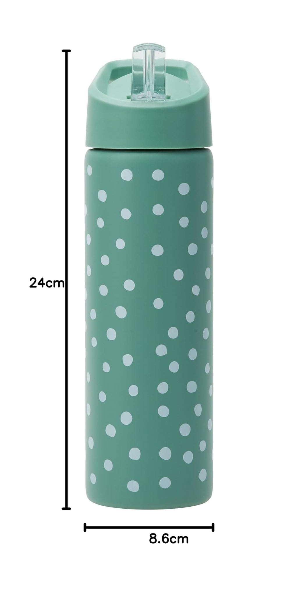 Smash Stainless Steel Water Bottle 750ml - Black