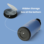 BOTTLE BOTTLE Stainless Steel Bottle with Straw and Pill Box
