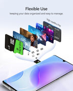 KEXIN Micro SD Card 8GB, MicroSDHC UHS-I Class 10, Mini SD Card, Memory Card for Smartphone, Tablet, Camera