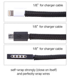 Alex Tech 10ft - 1/8 inch Cord Protector Wire Loom Tubing Cable Sleeve Split Sleeving for USB Cable Power Cord Audio Video Cable – Protect Cat from Chewing Cords - White