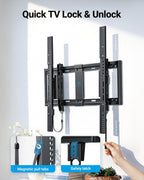 PERLESMITH Tilting TV Wall Mount for 23–60 inch TVs up to 115 lbs