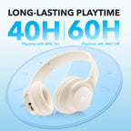 Soundcore by Anker Q20i Headphones with Protective Case, Blue, Bundle