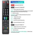 for Samsung-Smart-TV-Remote-Replacement, Universal for All Samsung TVs (BN59-01315A)