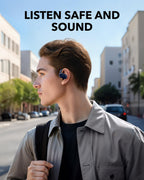 Soundcore V20i by Anker Open Ear Earbuds, Open Ear Headphones True Wireless